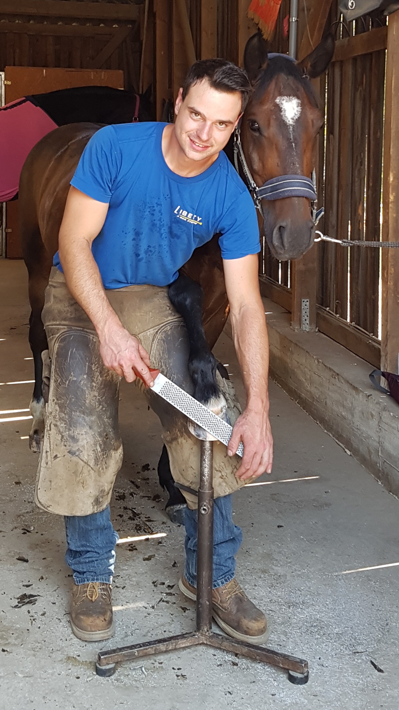 Hufschmied mit großem Herzen